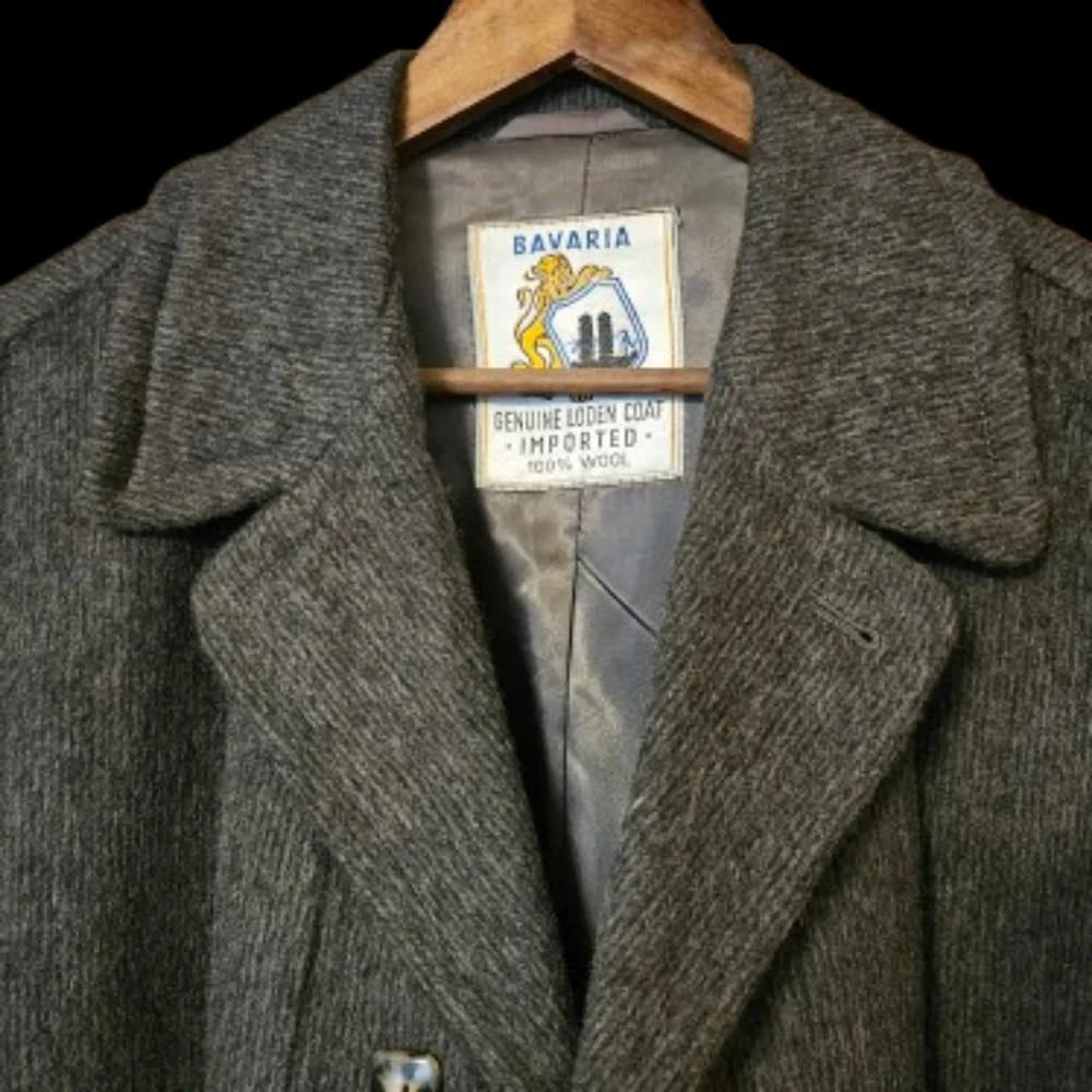Bavaria Vintage Genuine Loden Coat